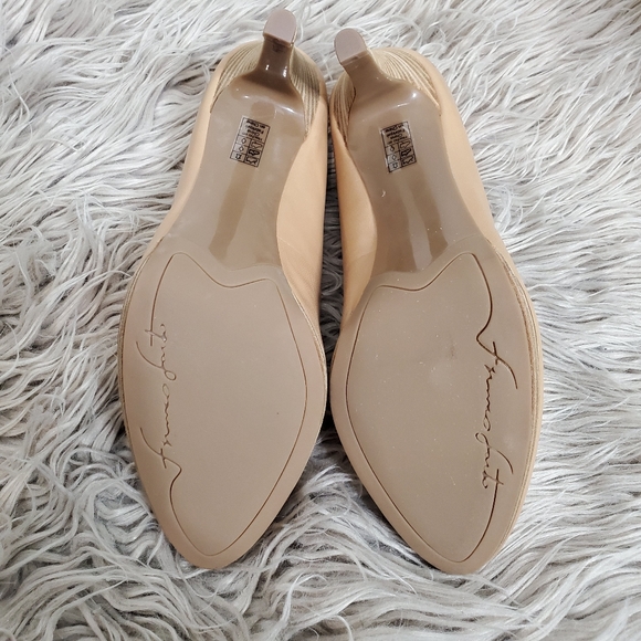FRANCO SARTO tan leather pumps - Picture 6 of 6